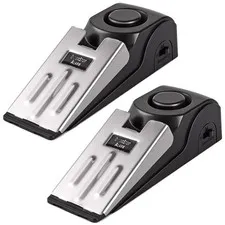 Door Stop Alarm, Door Stopper Security for Home Travel Apartment with 120DB S...