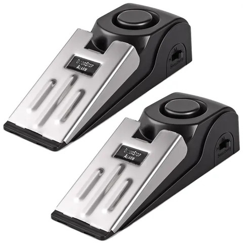 Door Stop Alarm, Door Stopper Security for Home Travel Apartment with 120DB S...