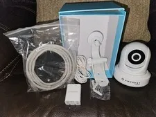 Amcrest Camera IP2M-841W Wireless Security 1080P Pan Tilt Indoor WiFi 2MP White