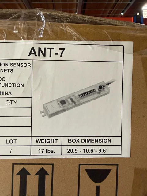 Motion Sensor: ANT-7/ 12-24V/ IP20/ Microwave/ 0-10V Dim/ For Troffer