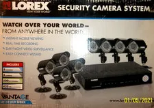 NEW lorex security camera system VANTAGE LH110 ECO SERIES NIB NEW NIB
