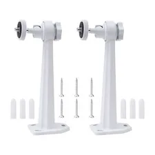 2 Pack Metal Camera Mount Brackets with Tilt Swivel for Arlo Pro 2 3 CCTV