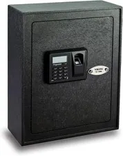 Viking Security Safe VS-12BL HD Fingerprint Wall Pistol Gun Safe