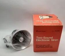 Safe House Two Sound Two Signals Electronic Siren Alarm Weatherproof Case 12VDC