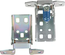 Upper & Lower Door Hinge for Front Door Left Driver Side Compatible with 2002-20