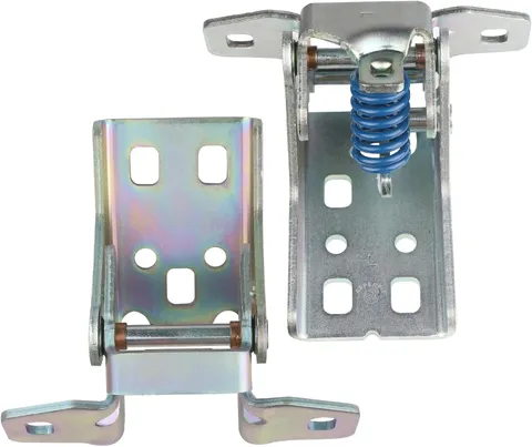Upper & Lower Door Hinge for Front Door Left Driver Side Compatible with 2002-20