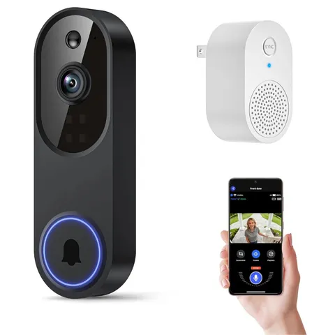 Orbitell 1080p WiFi Video Doorbell Camera 2-Way Audio Night Vision AI