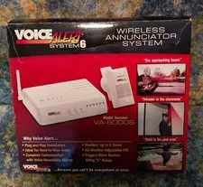 Voice Alert System 6 VA-6000S Wireless Annunciator System - New in Open Box!