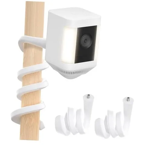 2Pack Flexible Twist Mount for Stick Up Cam Battery/Plug-in 3rd White