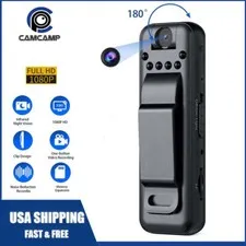 Mini Portable 1080P HD IR Pocket Camera Body Micro Clip Video Recorder DVR