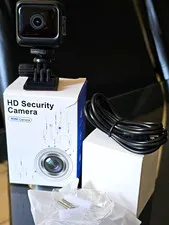 1080p WiFi Indoor IP/Network Mini Surveillance Camera, Black, Android, Kit