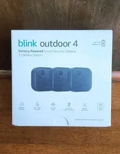 Blink Outdoor 4 - Battery-Powered Smart Security 3-Camera System