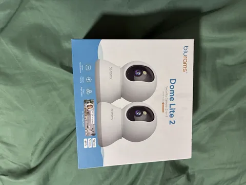 blurams A31 2K PTZ Indoor Wi‑Fi Camera 2‑Pack, Color Night Vision, 2‑Way
