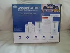 Flippo Security Assure Alert Wireless Security System 5 Zone Kit NewOpen Box