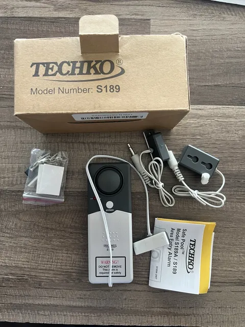 Techko S189 Ultra Slim Safe Pool Alarm for Kids ETL Listed UL 2017/u