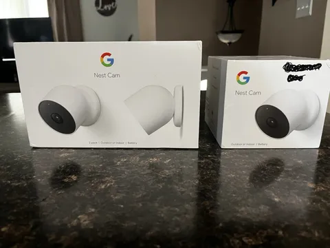 Set of 3 Google Nest Cam Security Camera Indoor/Outdoor/wireless
