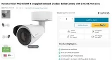 Hanwha PNO-A9311R 4k Bullet Camera