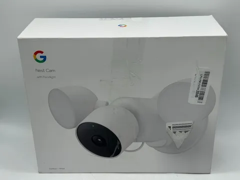 Google Nest Cam with Floodlight - Outdoor Camera - Floodlight Security Camera