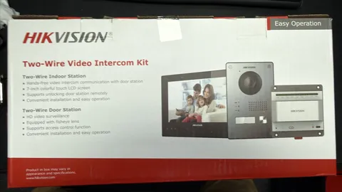 Two-Wire Video Intercom Bundle Kit | Open Box never used