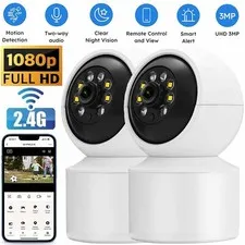 Wireless WiFi Security Camera 1080P Smart Home Indoor Night Vision Surveillance
