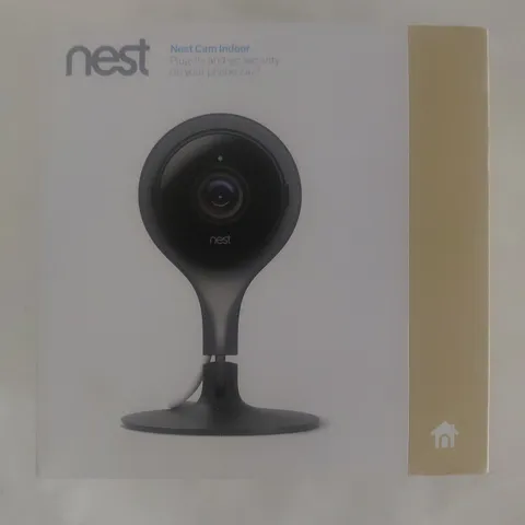 Google Nest Cam indoor wired home security camera- black Hardwired Wired Smart