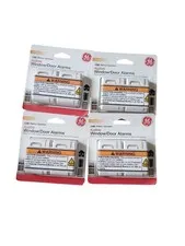 4X GE Audible Window/Door ALARM - Battery Operated 2 Pcs (8 Total)