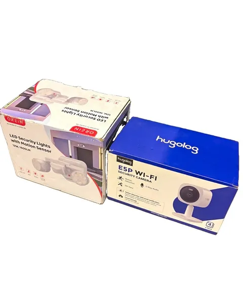 hugolog E5P 2K Wi‑Fi Indoor IP Camera 4-Pack 2‑Way Audio Night Vision
