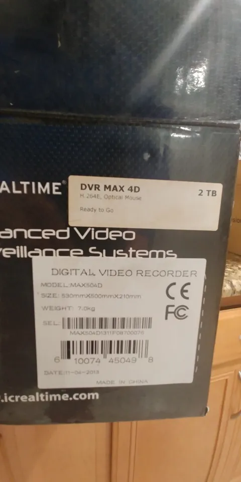 IC Realtime - Model MAX504D