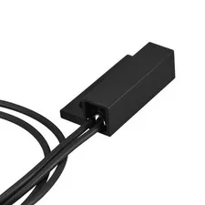 5 PCS Wired Door Contact Sensor NC Surface Mount Magnetic Reed Switch Black
