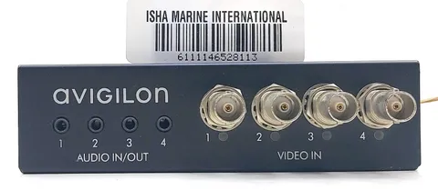 Avigilon ENC-4P-H264 Analog Video Encoder for CCTV Surveillance