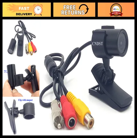 HD Mini Bullet Security Camera 1200TVL, 2.8mm Wide Angle, Indoor/Outdoor Surveil