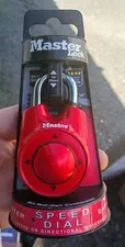 Master Lock Speed Dial Resettable Combination 1500iD Directional Movement Easy 