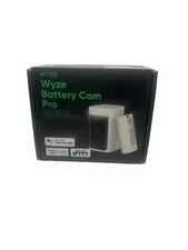 Wyze WYZECOP Battery Cam Pro Security Camera - White