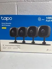 Tapo 1080P Indoor Security Camera, Baby Monitor, Dog Camera, C101(4-Pack)
