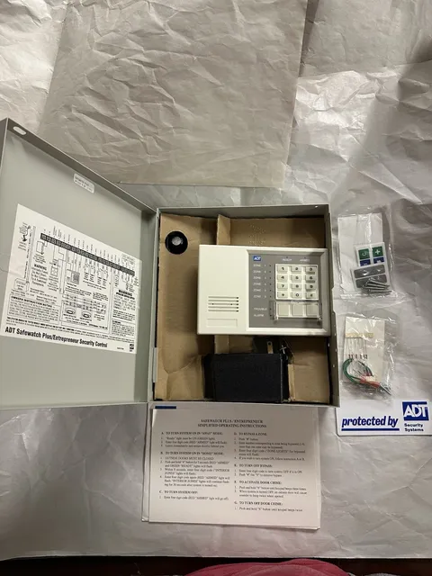 NEW ADT Safe Watch Plus/Entrepreneuer Security Control Panel