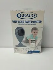 Graco Grey Wifi Video Baby Monitor High definition video Night Vision