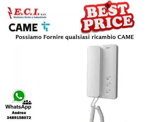 Remplacement Original Came BPT 840CA-0050 Agt A Evo Interphone X1