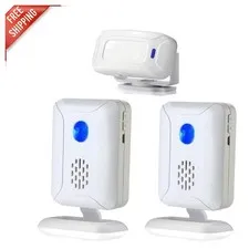 Elegant Wireless Alarm Chime System - Up to 918ft Detection Range & 36 Sounds