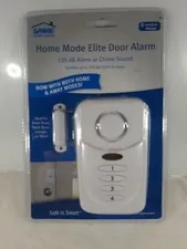 Sabre HS-EDA 120 dB AAA Battery Elite White Plastic Door Alarm 4 Lx3 Hx1.1 W in.