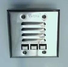 TekTone IR207A 4-Wire Metal Intercom Station