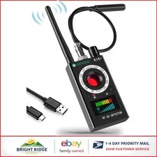 Wireless Bug Detection Device for Hidden Cameras, Battery Powered & Portable