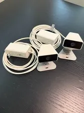 Lot of 2 Xfinity SCHC2AEW WiFi Indoor Security Cameras Working