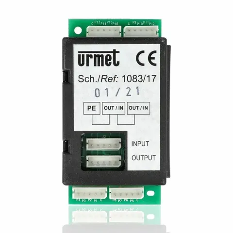 URMET 1083/17 16 Button Expansion Module for Digital Systems