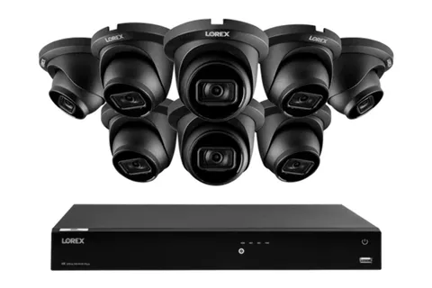 Lorex Fusion Series 4K 16 Camera Capable (Wired or Fusion Wi-Fi) 4TB Wired NVR S