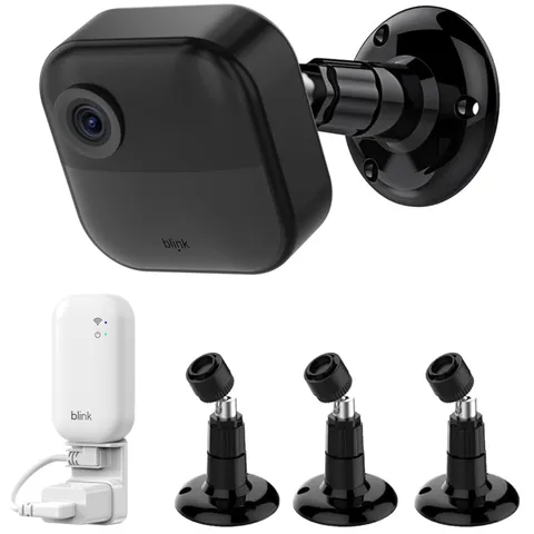 Black Mounting Bracket for Blink Outdoor Camera - 3 Pack