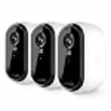 Arlo Essential 2K Security Cam (2nd Gen) Wireless Indoor/Outdoor, 3 Camera Set