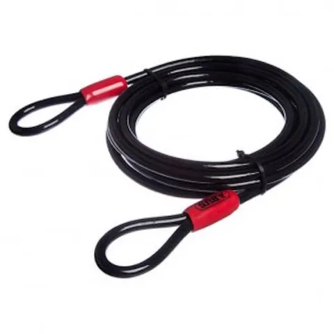ABUS 10mm x 500cm Long Cable Loop-,Bike, Trailer, Shed,Tools-COBRA10500
