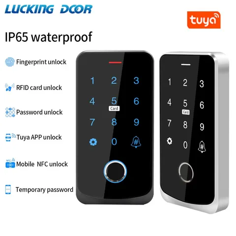Waterproof Tuya APP Access Control Keyboard Bluetooth Remote Control RFID IC M1 