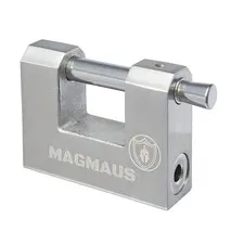  RTL70 [Armoured] High Security Padlock – Heavy 70 mm Silver 1 Pack - 3 Keys