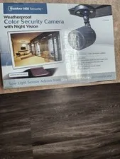 Bunker Hill Color Security Camera, Weatherproof With Night Vision, Auto Adjust